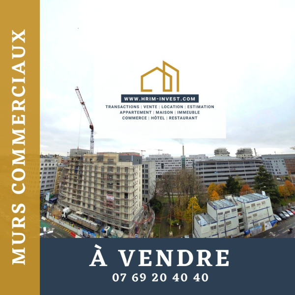 Vente Immobilier Professionnel Murs commerciaux Villepinte 93420