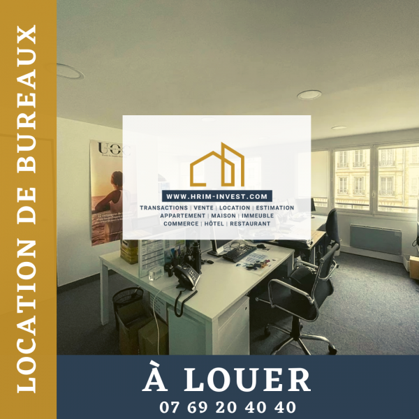 Location Immobilier Professionnel Bureaux Aulnay-sous-Bois 93600