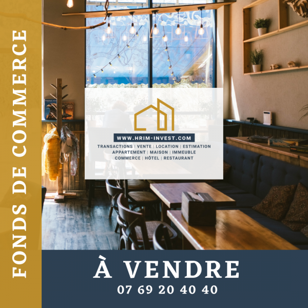 Vente Immobilier Professionnel Fonds de commerce Paris 75018